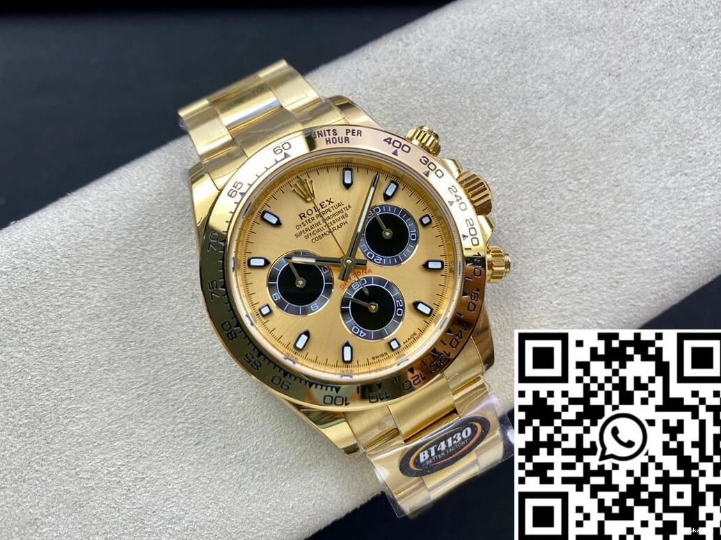 BT Factory Daytona Gold Yellow Rolex M116508-0014 0204